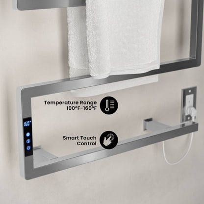 Voltaire 5-Bar Electric Towel Warmer in Chrome