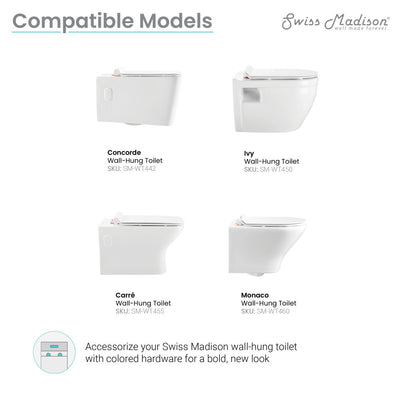 Toilet Hardware Rose Gold (SM-WT442HBG, SM-WT450HBG, SM-WT455HBG, SM-WT514HBG, SM-WT530HBG)