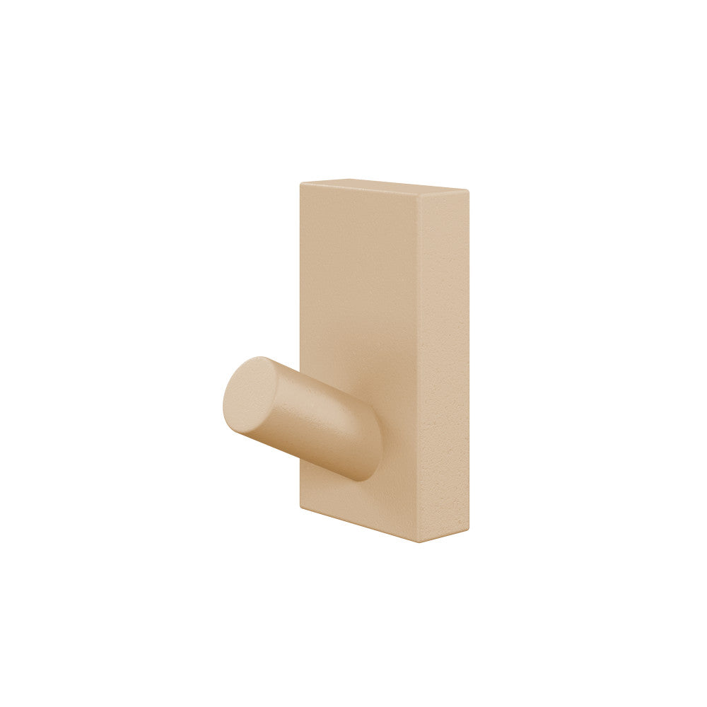 Monaco Concrete Bathroom Robe Hook in Sand