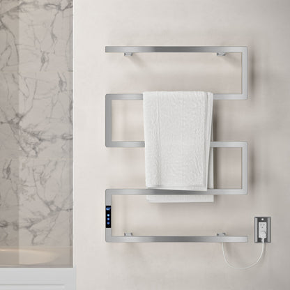 Voltaire 5-Bar Electric Towel Warmer in Chrome